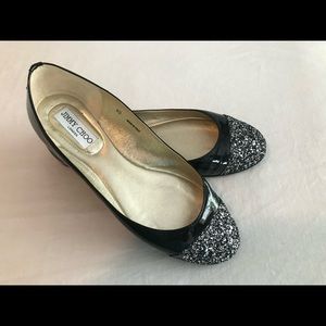 Brand new  Jimmy Choo flat Cape Toe shoes.